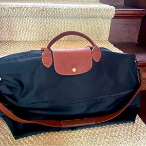 Longchamp Le Pilage large with strap